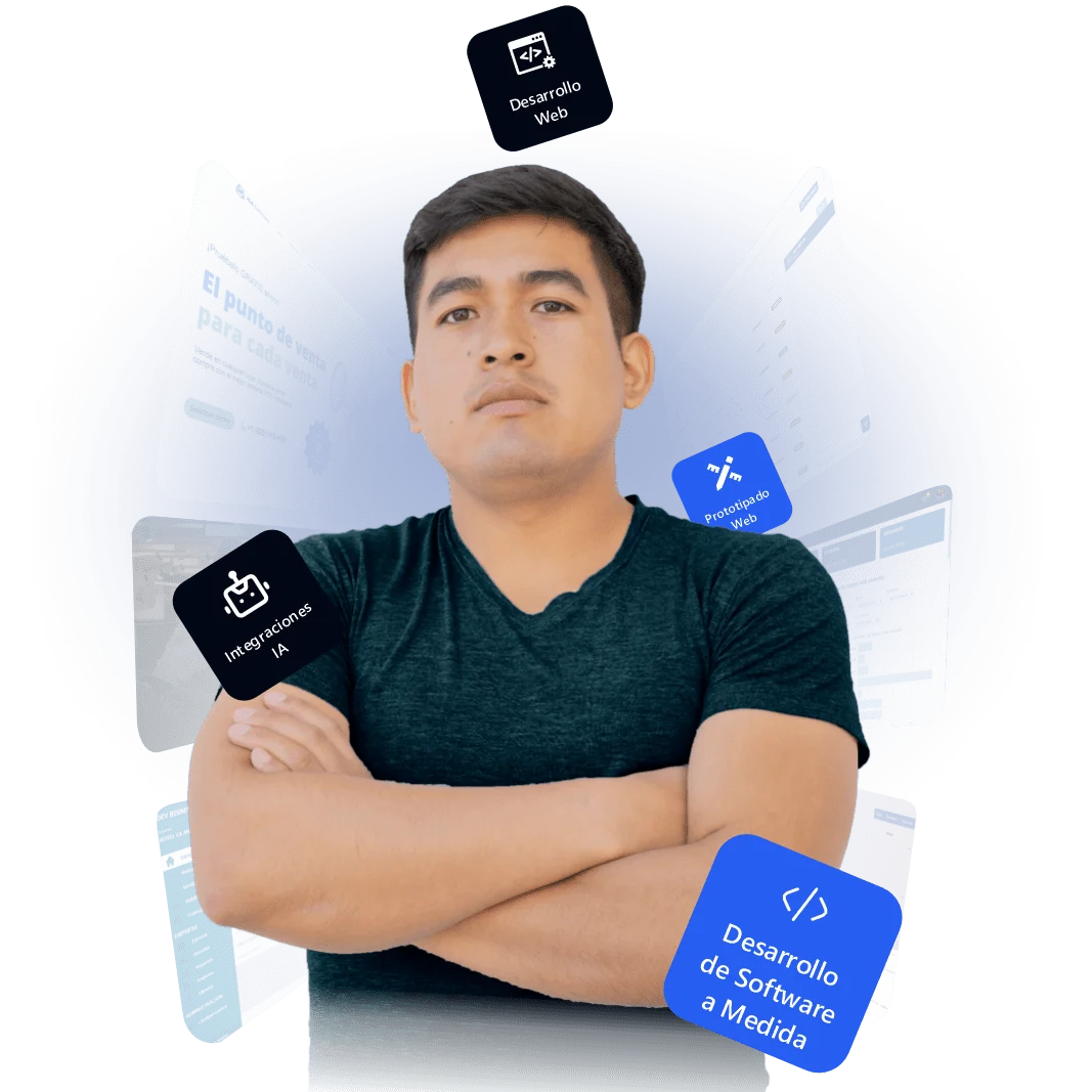 Julio Almiro desarrallando sistemas